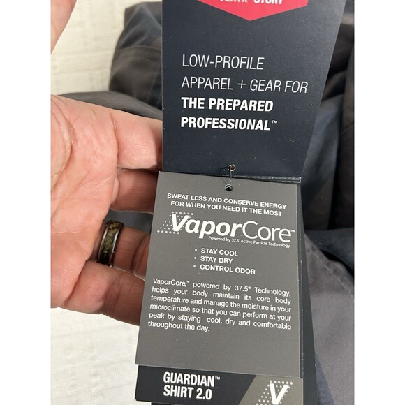 NEW! Vertx Shirt Mens SMALL Guardian 2.0 Athletic Fit WeaponGuard Conceal Carry - Picture 11 of 16